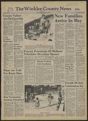 The Winkler County News (Kermit, Tex.), Vol. 38, No. 28, Ed. 1 Monday, June 24, 1974