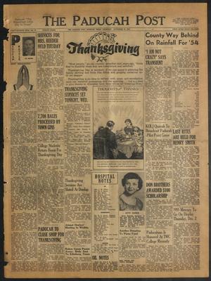 The Paducah Post (Paducah, Tex.), Vol. 47, No. 35, Ed. 1 Thursday, November 25, 1954