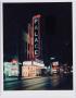 Photograph: [Exterior of Palace Theatre at Night]