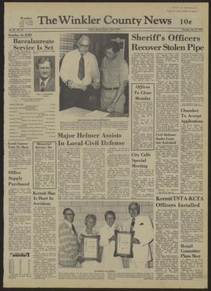 The Winkler County News (Kermit, Tex.), Vol. 38, No. 19, Ed. 1 Thursday, May 23, 1974