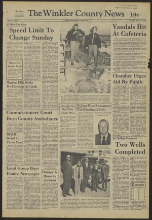 The Winkler County News (Kermit, Tex.), Vol. 37, No. 87, Ed. 1 Thursday, January 17, 1974