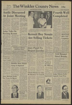 The Winkler County News (Kermit, Tex.), Vol. 37, No. 97, Ed. 1 Thursday, February 21, 1974
