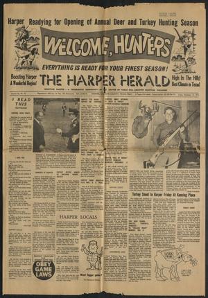 The Harper Herald (Harper, Tex.), Vol. 55, No. 45, Ed. 1 Friday, November 12, 1971