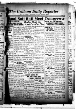 Primary view of object titled 'The Graham Daily Reporter (Graham, Tex.), Vol. [1], No. 165, Ed. 1 Friday, March 15, 1935'.