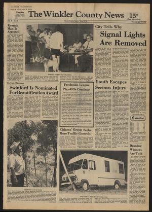 The Winkler County News (Kermit, Tex.), Vol. 38, No. 35, Ed. 1 Thursday, July 18, 1974