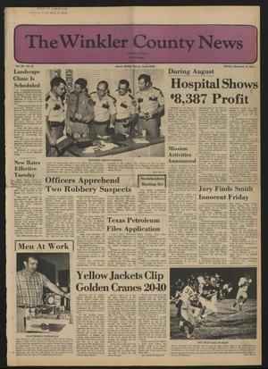 The Winkler County News (Kermit, Tex.), Vol. 38, No. 52, Ed. 1 Monday, September 16, 1974