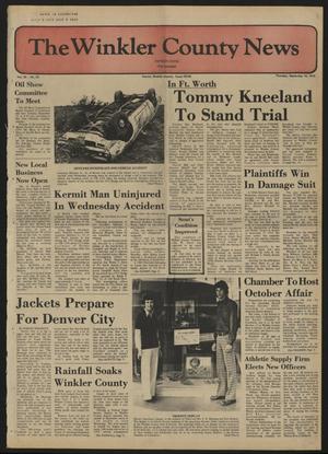 The Winkler County News (Kermit, Tex.), Vol. 38, No. 53, Ed. 1 Thursday, September 19, 1974