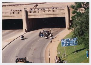 [Filming Of "JFK" Motorcade Scene]