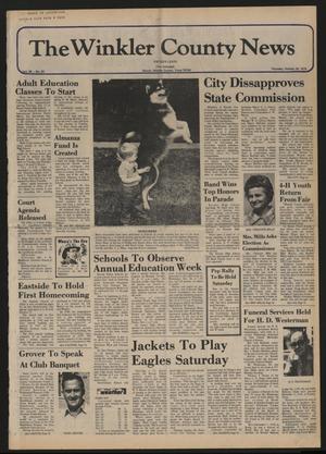 The Winkler County News (Kermit, Tex.), Vol. 38, No. 63, Ed. 1 Thursday, October 24, 1974