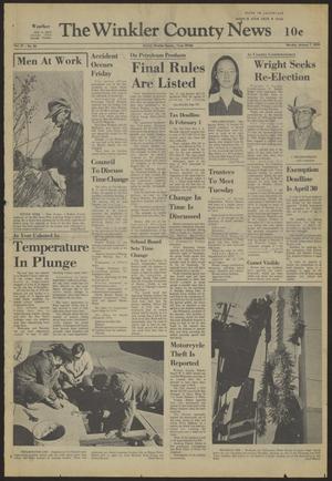The Winkler County News (Kermit, Tex.), Vol. 37, No. 84, Ed. 1 Monday, January 7, 1974