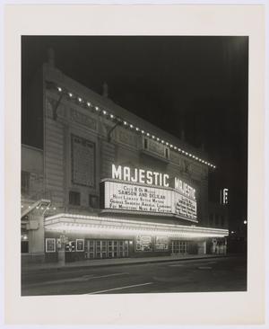Primary view of object titled '["Samson and Delilah" at the Majestic Theatre]'.