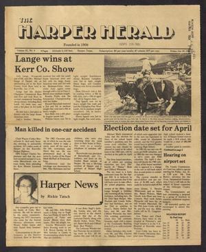 The Harper Herald (Harper, Tex.), Vol. 61, No. 4, Ed. 1 Friday, January 25, 1985
