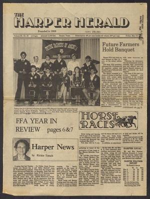 The Harper Herald (Harper, Tex.), Vol. 69, No. 20, Ed. 1 Friday, May 18, 1984