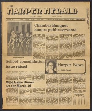 The Harper Herald (Harper, Tex.), Vol. 61, No. 8, Ed. 1 Friday, February 22, 1985