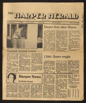 The Harper Herald (Harper, Tex.), Vol. 61, No. 30, Ed. 1 Friday, July 26, 1985