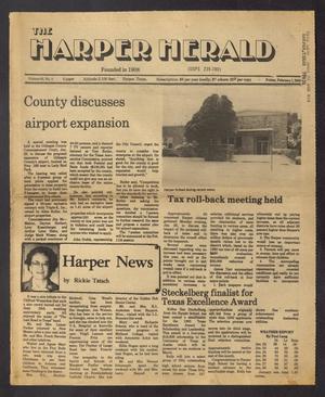 The Harper Herald (Harper, Tex.), Vol. 61, No. 5, Ed. 1 Friday, February 1, 1985