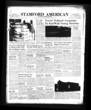 Stamford American and The Stamford Leader (Stamford, Tex.), Vol. 31, No. 25, Ed. 1 Thursday, August 26, 1954