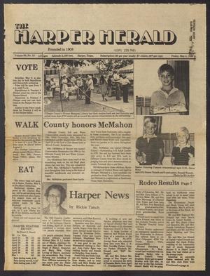 Primary view of object titled 'The Harper Herald (Harper, Tex.), Vol. 69, No. 18, Ed. 1 Friday, May 4, 1984'.
