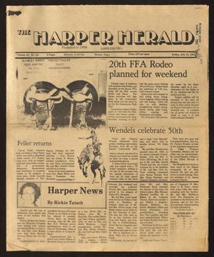 The Harper Herald (Harper, Tex.), Vol. 61, No. 28, Ed. 1 Friday, July 12, 1985
