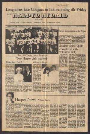 The Harper Herald (Harper, Tex.), Vol. 68, No. 43, Ed. 1 Friday, October 28, 1983