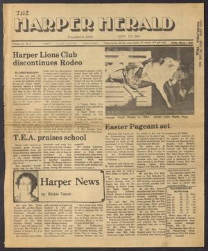 The Harper Herald (Harper, Tex.), Vol. 61, No. 9, Ed. 1 Friday, March 1, 1985