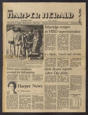 The Harper Herald (Harper, Tex.), Vol. 69, No. 15, Ed. 1 Friday, April 13, 1984