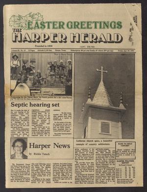 The Harper Herald (Harper, Tex.), Vol. 69, No. 16, Ed. 1 Friday, April 20, 1984