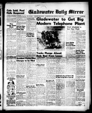 Primary view of object titled 'Gladewater Daily Mirror (Gladewater, Tex.), Vol. 2, No. 296, Ed. 1 Thursday, March 8, 1951'.
