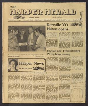 The Harper Herald (Harper, Tex.), Vol. 69, No. 49, Ed. 1 Friday, December 7, 1984