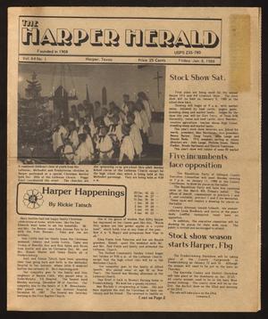 The Harper Herald (Harper, Tex.), Vol. 64, No. 2, Ed. 1 Friday, January 8, 1988