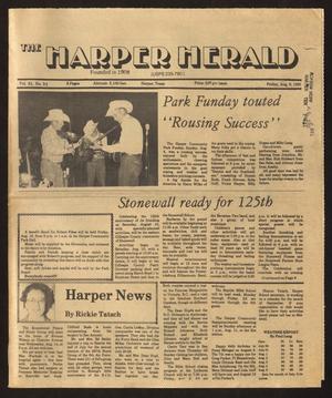 The Harper Herald (Harper, Tex.), Vol. 61, No. 32, Ed. 1 Friday, August 9, 1985