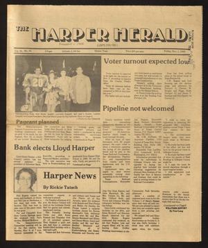 The Harper Herald (Harper, Tex.), Vol. 61, No. 44, Ed. 1 Friday, November 1, 1985