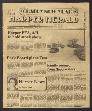 Primary view of object titled 'The Harper Herald (Harper, Tex.), Vol. 61, No. 1, Ed. 1 Friday, January 4, 1985'.