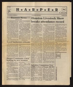 Primary view of object titled 'The Harper Citizen (Harper, Tex.), Vol. 3, No. 10, Ed. 1 Wednesday, March 1, 1995'.