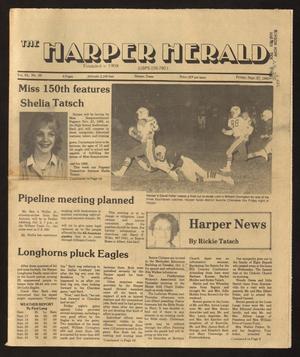 The Harper Herald (Harper, Tex.), Vol. 61, No. 39, Ed. 1 Friday, September 27, 1985