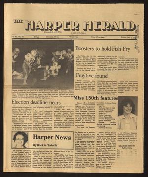 The Harper Herald (Harper, Tex.), Vol. 61, No. 40, Ed. 1 Friday, October 4, 1985