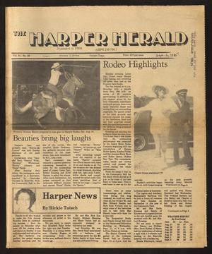 The Harper Herald (Harper, Tex.), Vol. 61, No. 36, Ed. 1 Friday, September 6, 1985