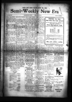 Semi-Weekly New Era (Hallettsville, Tex.), Vol. 29, No. 19, Ed. 1 Friday, May 23, 1919
