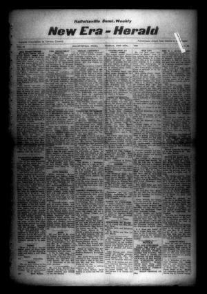 Hallettsville Semi-Weekly New Era-Herald (Hallettsville, Tex.), Vol. 57, No. 90, Ed. 1 Tuesday, June 10, 1930