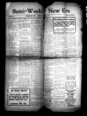 Semi-Weekly New Era (Hallettsville, Tex.), Vol. 29, No. 49, Ed. 1 Tuesday, September 3, 1918