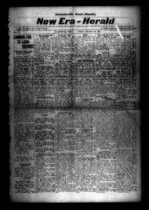 Primary view of object titled 'Hallettsville Semi-Weekly New Era-Herald (Hallettsville, Tex.), Vol. 58, No. 26, Ed. 1 Tuesday, October 28, 1930'.
