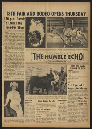 Primary view of object titled 'The Humble Echo (Humble, Tex.), Vol. 26, No. 16, Ed. 1 Thursday, April 22, 1965'.
