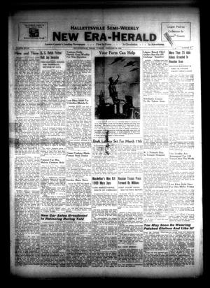 Hallettsville Semi-Weekly New Era-Herald (Hallettsville, Tex.), Vol. 69, No. 31, Ed. 1 Tuesday, February 24, 1942