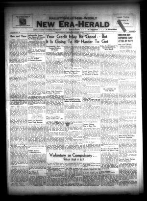 Hallettsville Semi-Weekly New Era-Herald (Hallettsville, Tex.), Vol. 69, No. 53, Ed. 1 Tuesday, May 12, 1942