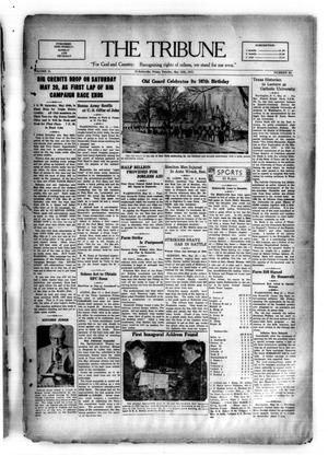 Primary view of object titled 'The Tribune (Hallettsville, Tex.), Vol. 2, No. 38, Ed. 1 Tuesday, May 16, 1933'.