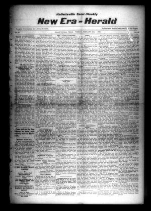 Primary view of object titled 'Hallettsville Semi-Weekly New Era-Herald (Hallettsville, Tex.), Vol. 57, No. 59, Ed. 1 Tuesday, February 18, 1930'.