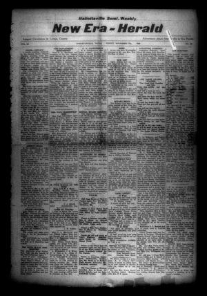 Hallettsville Semi-Weekly New Era-Herald (Hallettsville, Tex.), Vol. 58, No. 29, Ed. 1 Friday, November 7, 1930