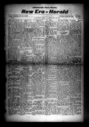 Hallettsville Semi-Weekly New Era-Herald (Hallettsville, Tex.), Vol. 58, No. 15, Ed. 1 Friday, September 19, 1930