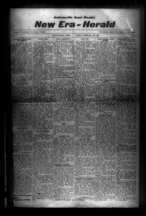 Hallettsville Semi-Weekly New Era-Herald (Hallettsville, Tex.), Vol. 57, No. 55, Ed. 1 Tuesday, February 4, 1930