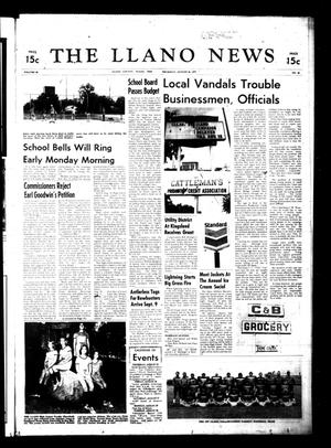 The Llano News (Llano, Tex.), Vol. 86, No. 42, Ed. 1 Thursday, August 25, 1977